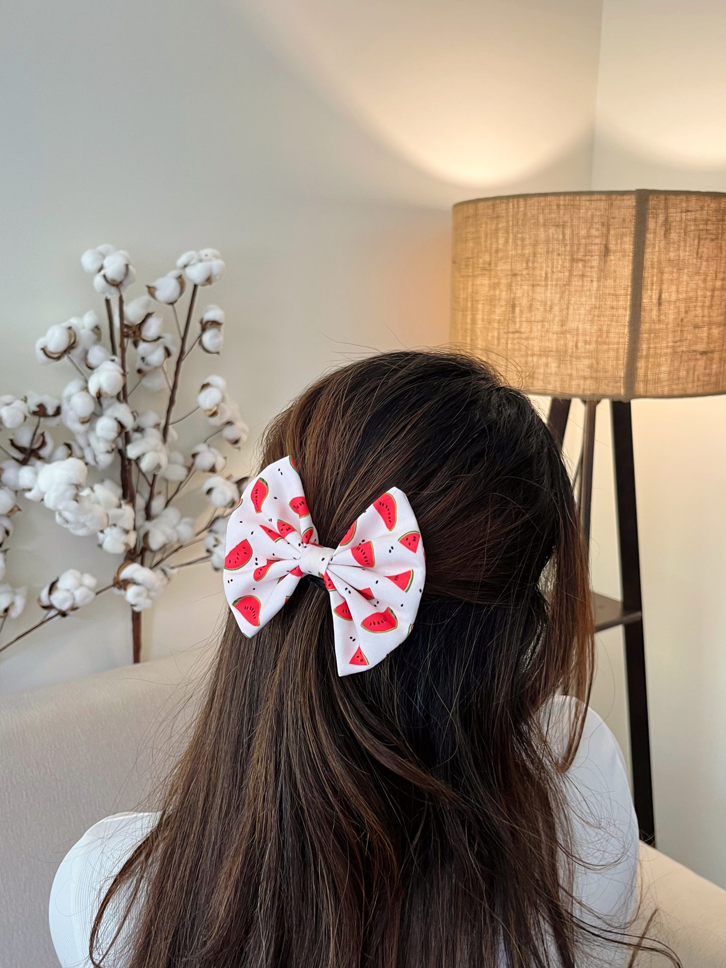 Watermelon Classic Bow