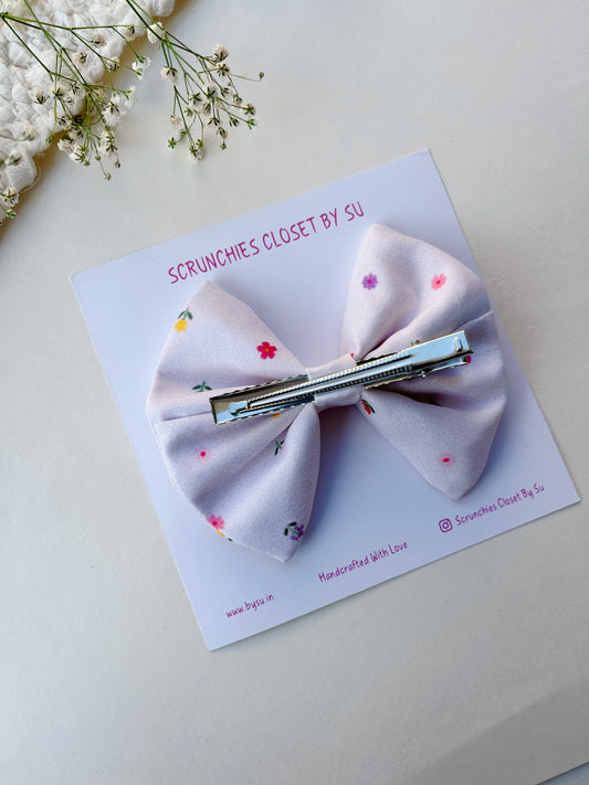 Flowery Classic Bow
