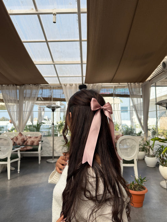 Ballet Pink Ribbon Bow