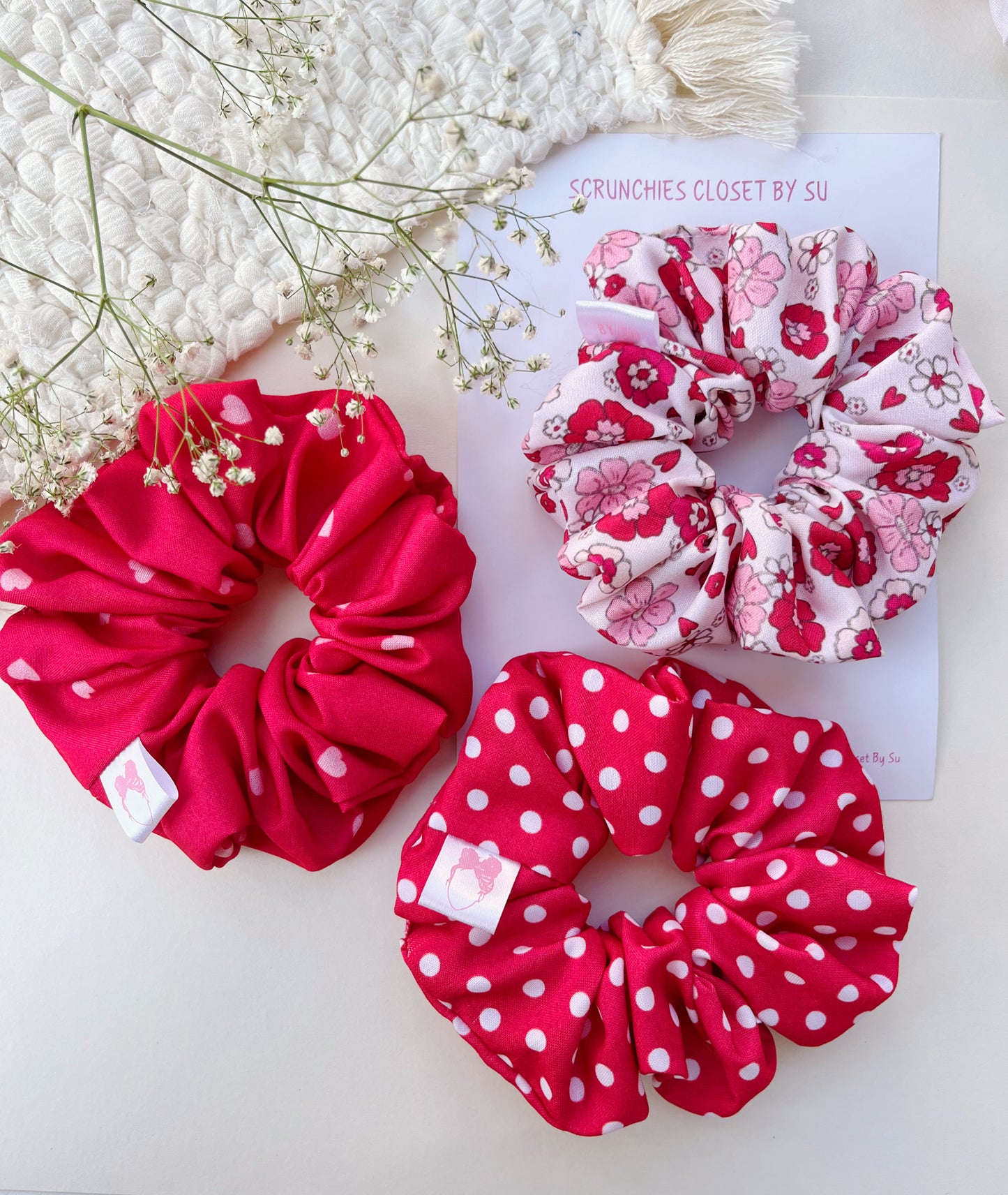 Baby Girl Scrunchies Combo