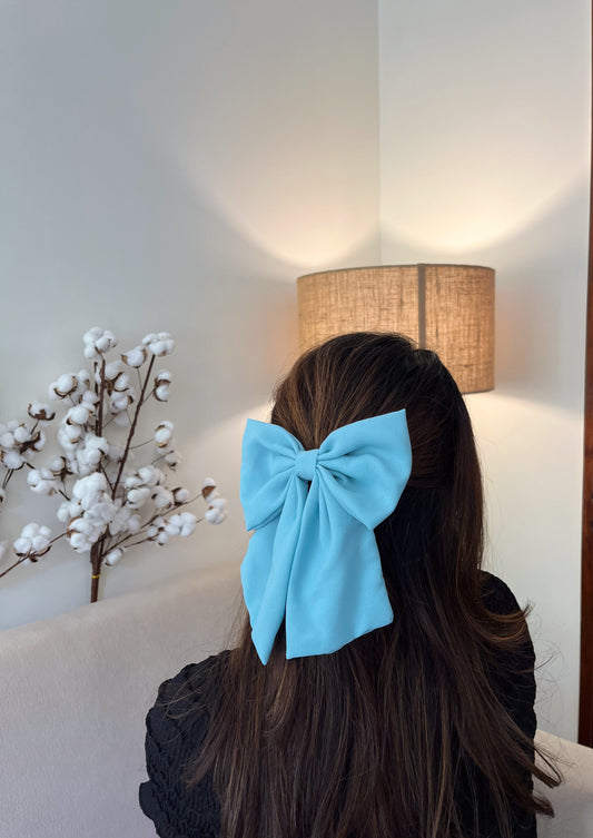 Sea Green Georgette Tailbow