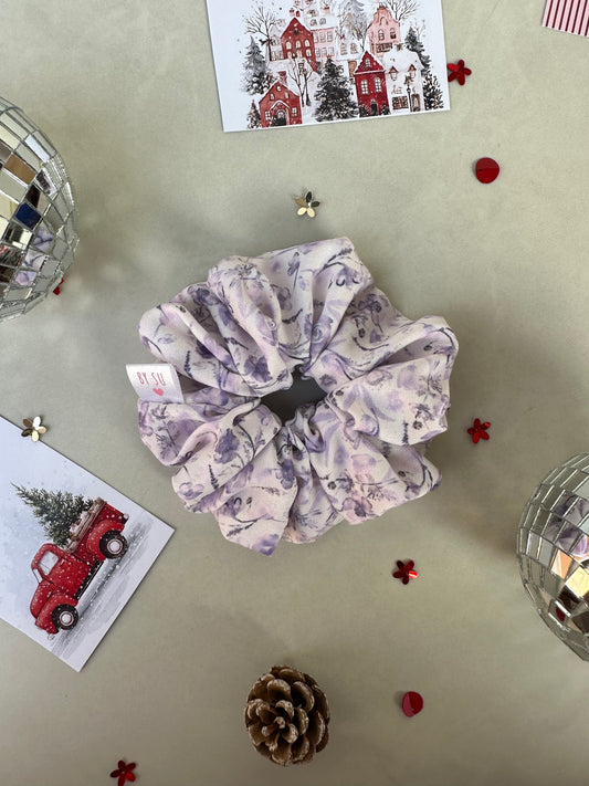 Lavender Mist Scrunchie
