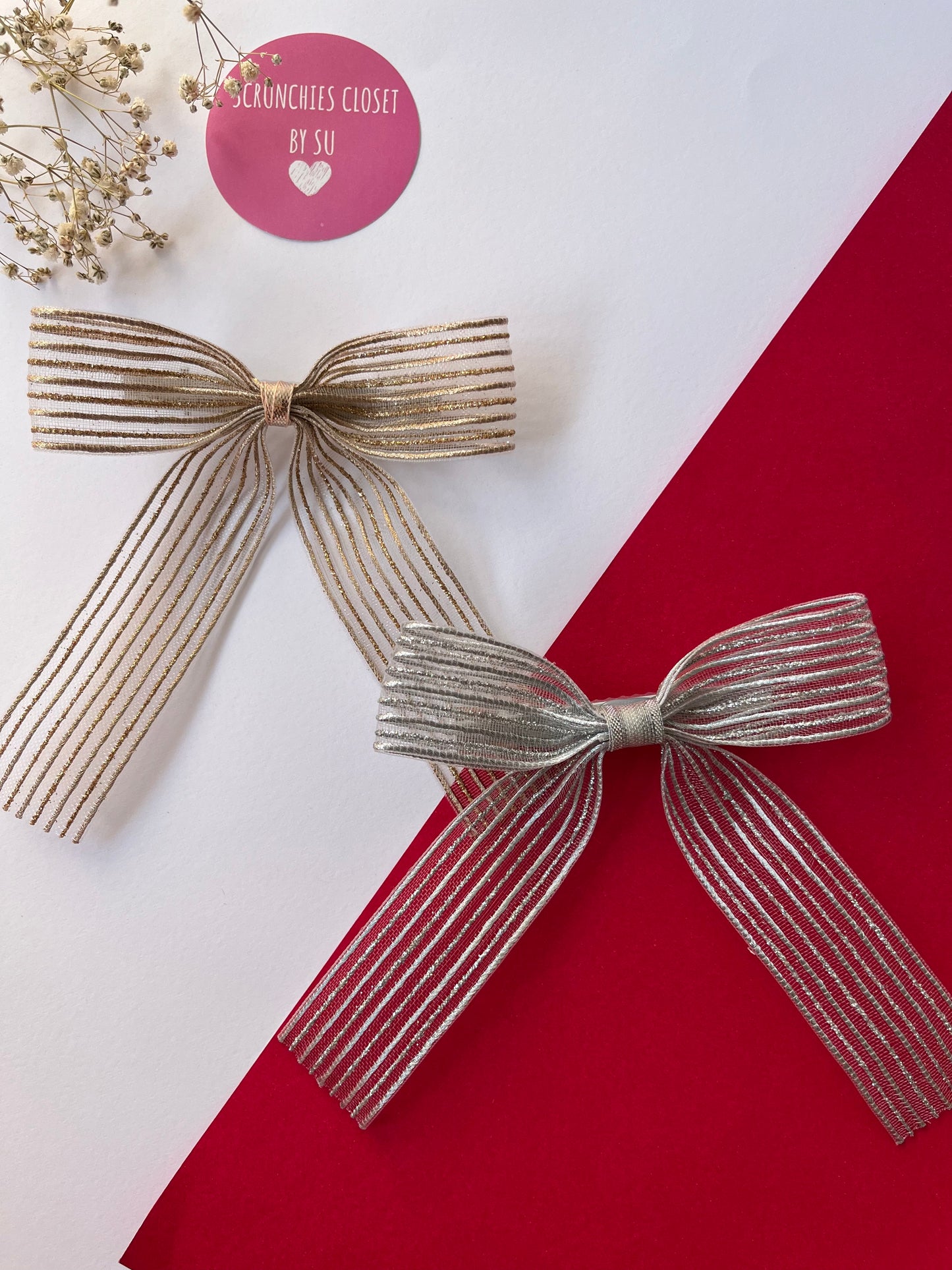 Dainty Shimmer Tailbow