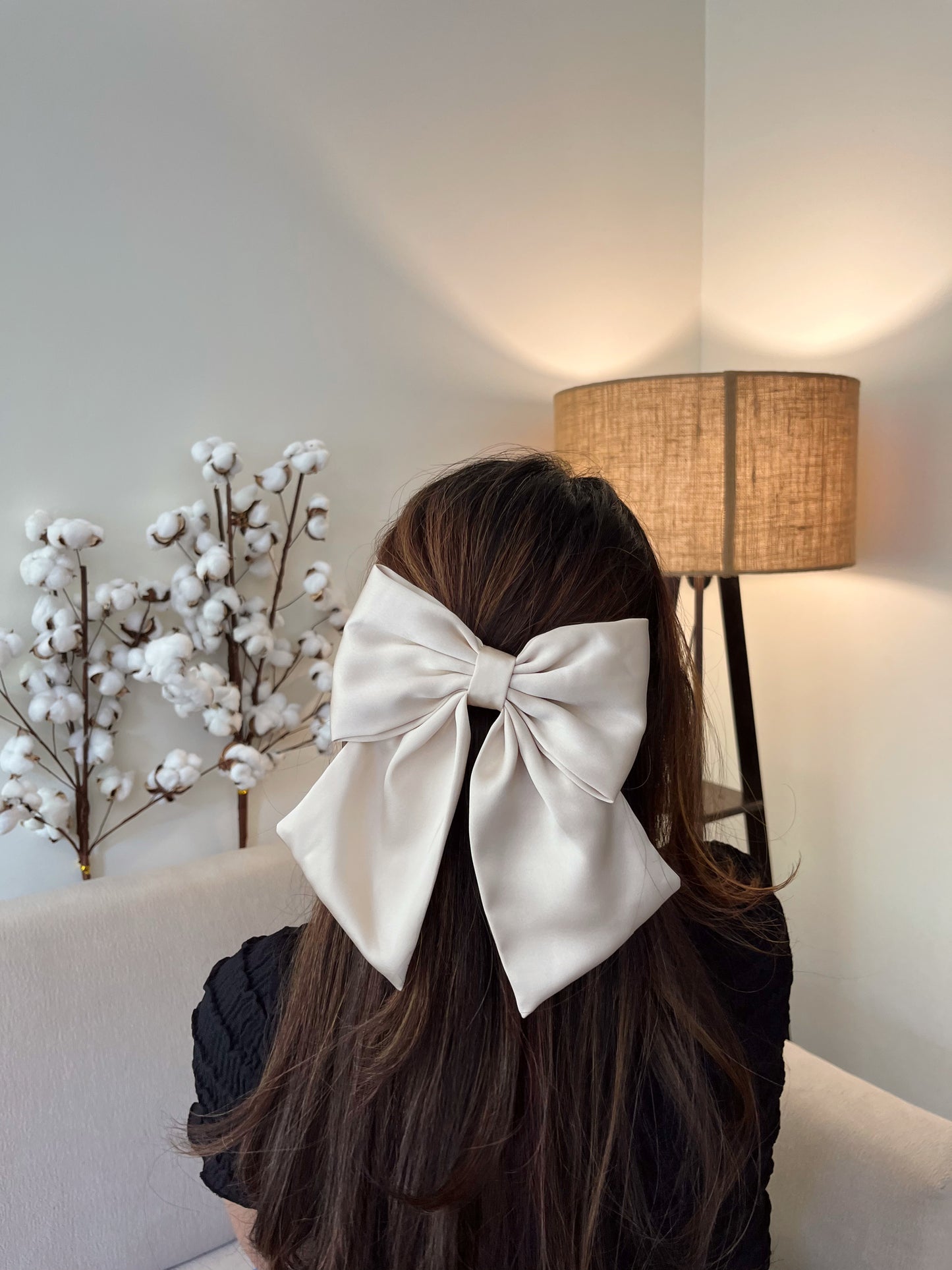 Golden Satin Tailbow