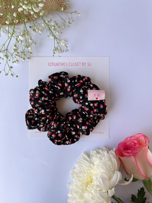 Eve's Garden Floral Scrunchie