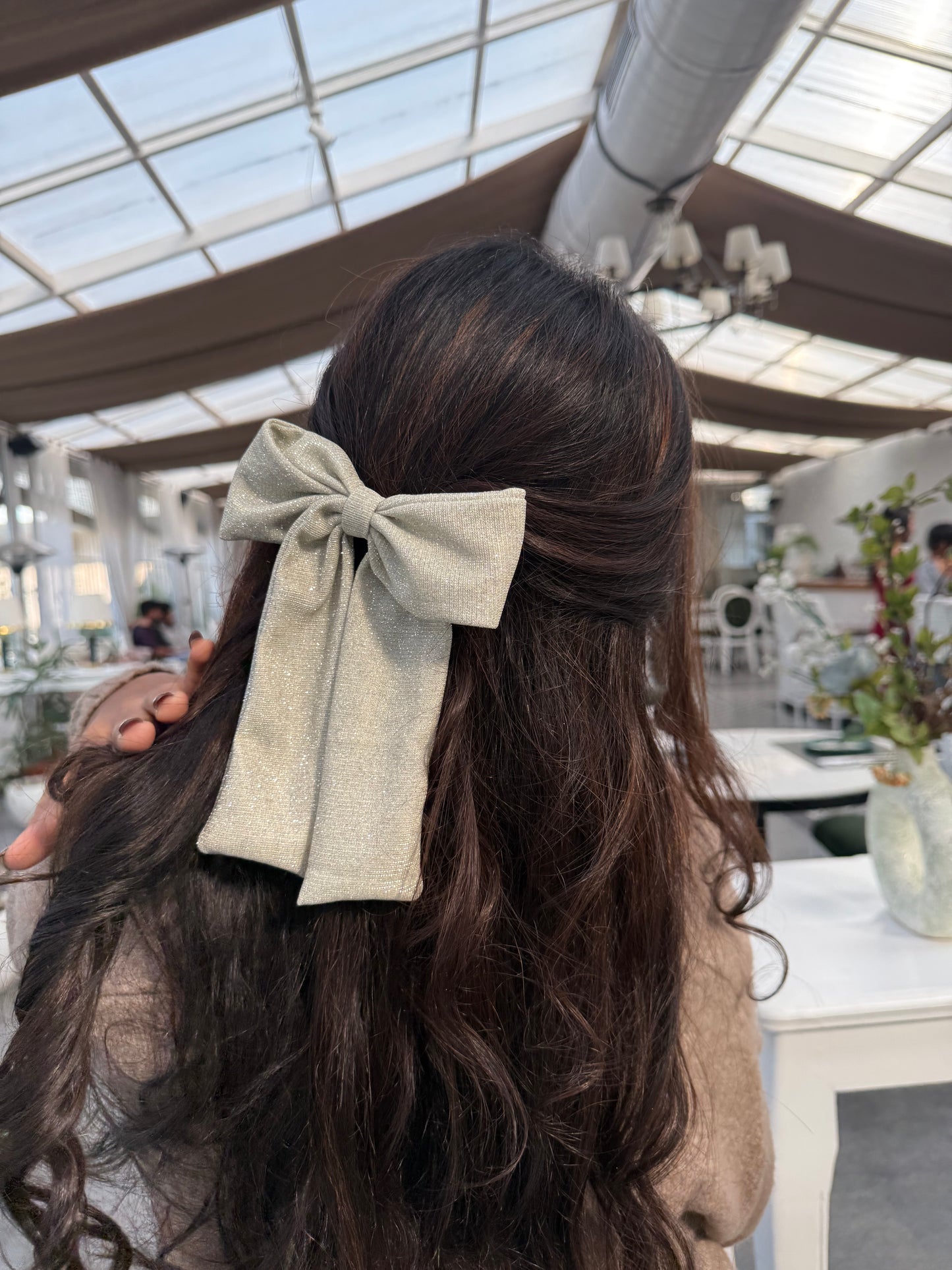 Starry Night Shimmer Bow