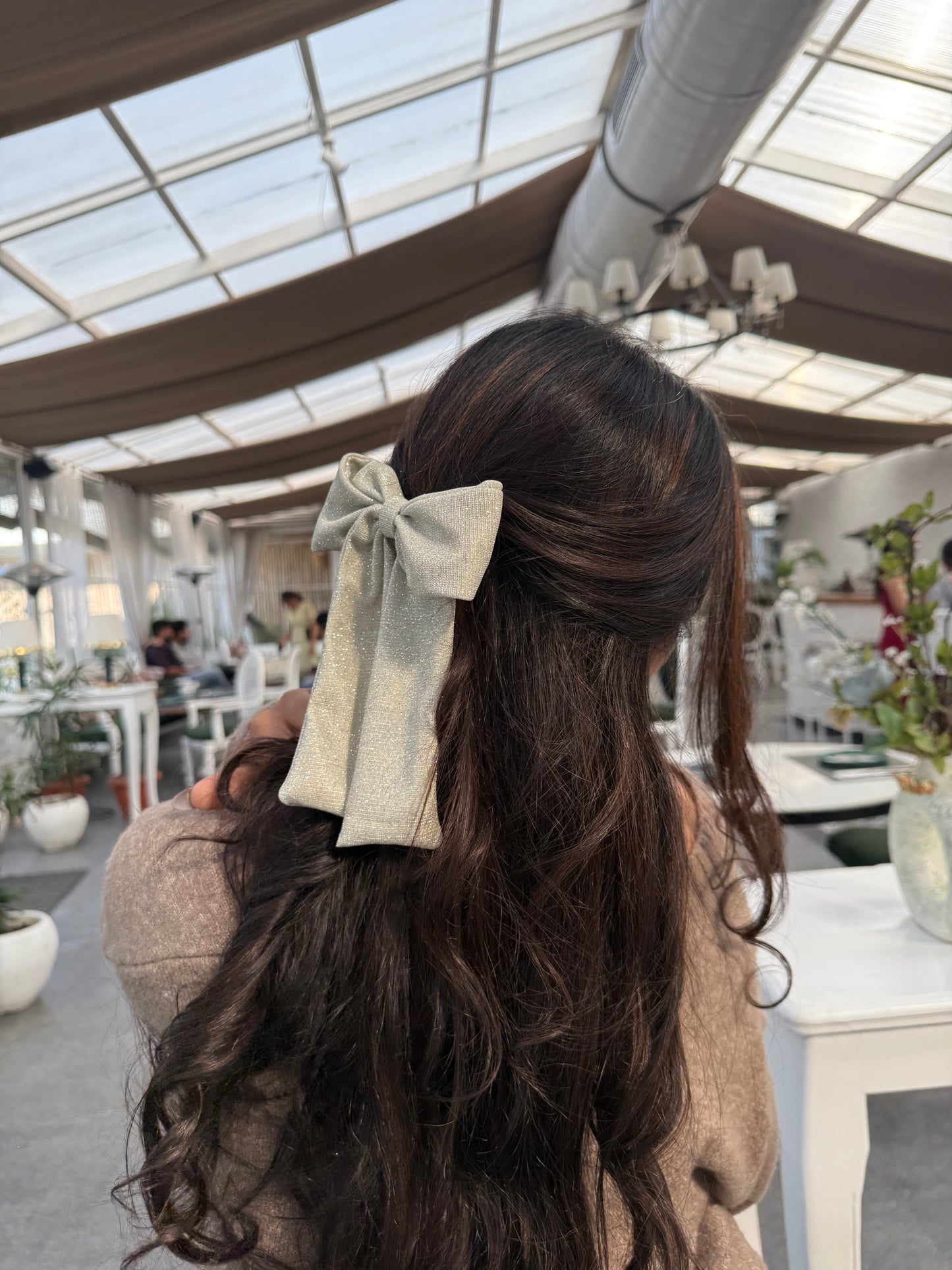 Starry Night Shimmer Bow