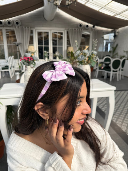 Lavender Sorbet Bow Hairband
