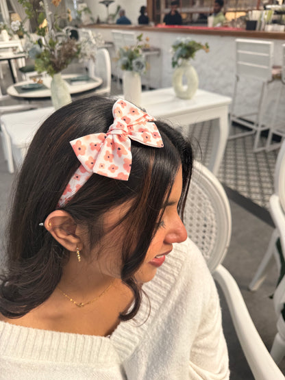 Flower Pop Bow Hairband