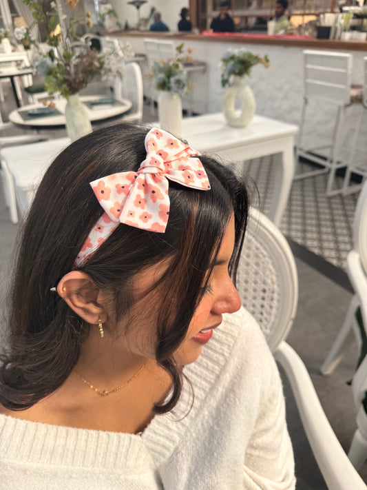 Flower Pop Bow Hairband