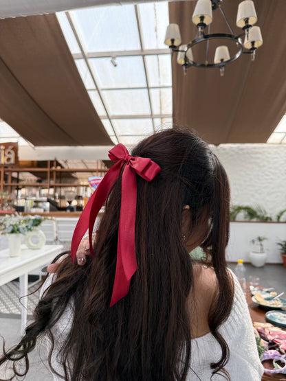 Scarlet Romance Ribbon Bow
