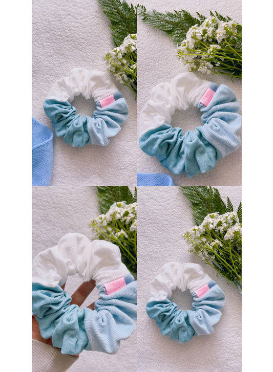 Frozen Elsa Triple Corduroy Scrunchie