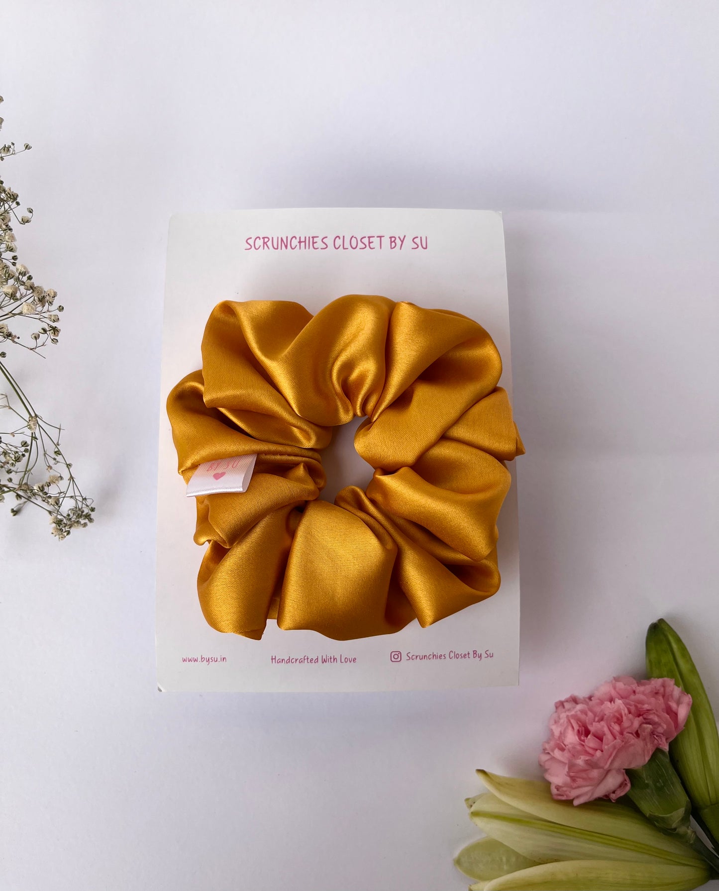 You’re so Golden Satin Scrunchie