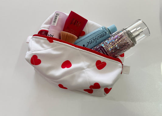 Red Heart Pouch