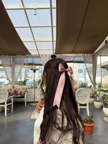 Ballet Pink Ribbon Bow