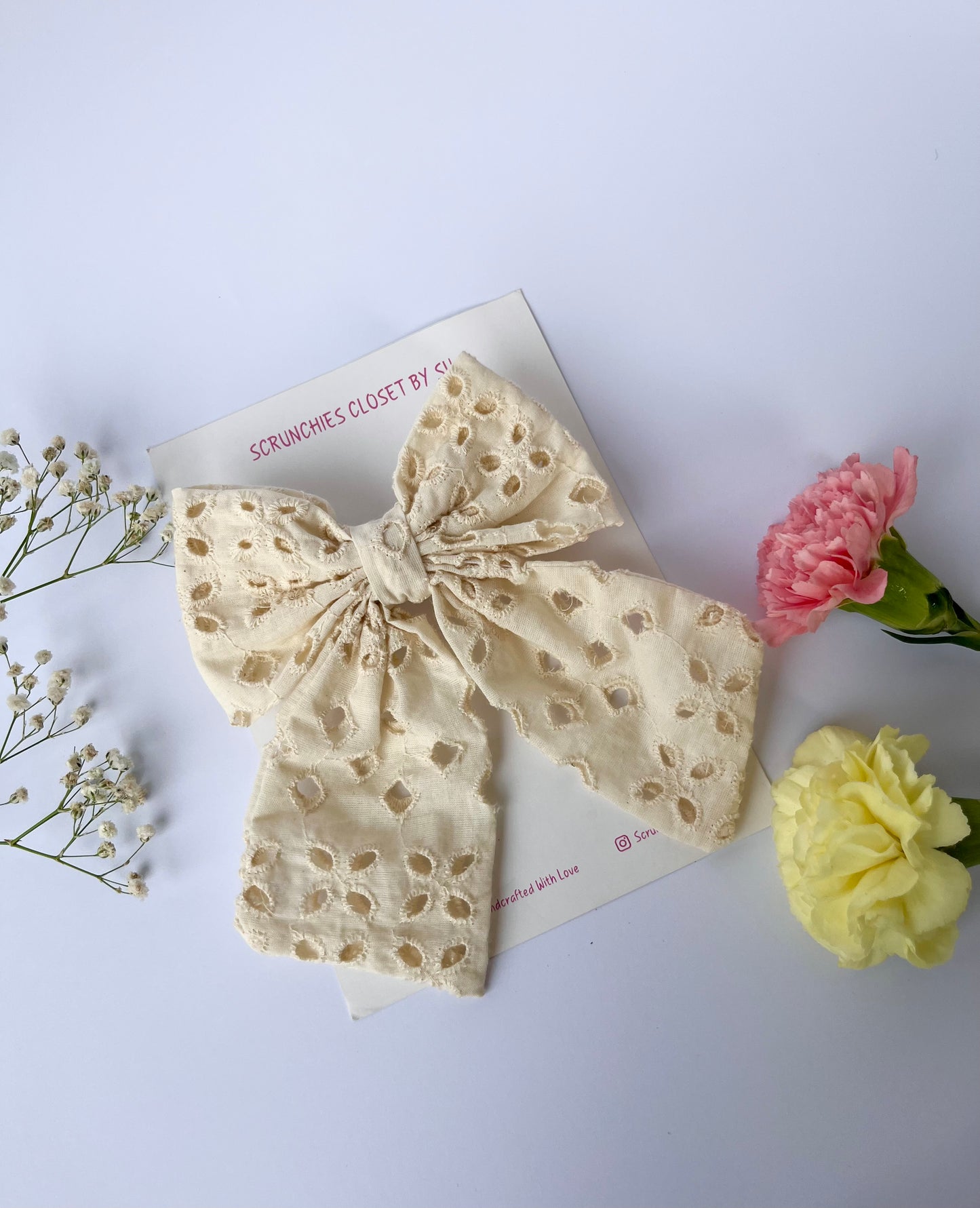 Vintage Beige Tailbow
