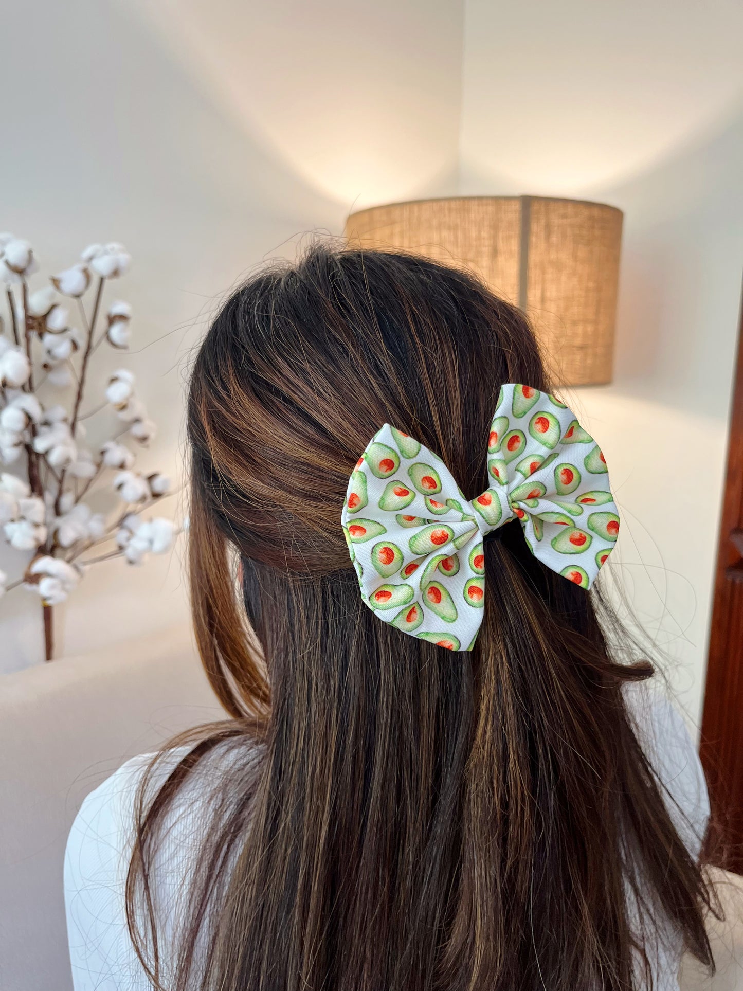 Avocado Classic Bow