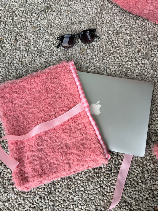 Teddy Pink Laptop Sleeve