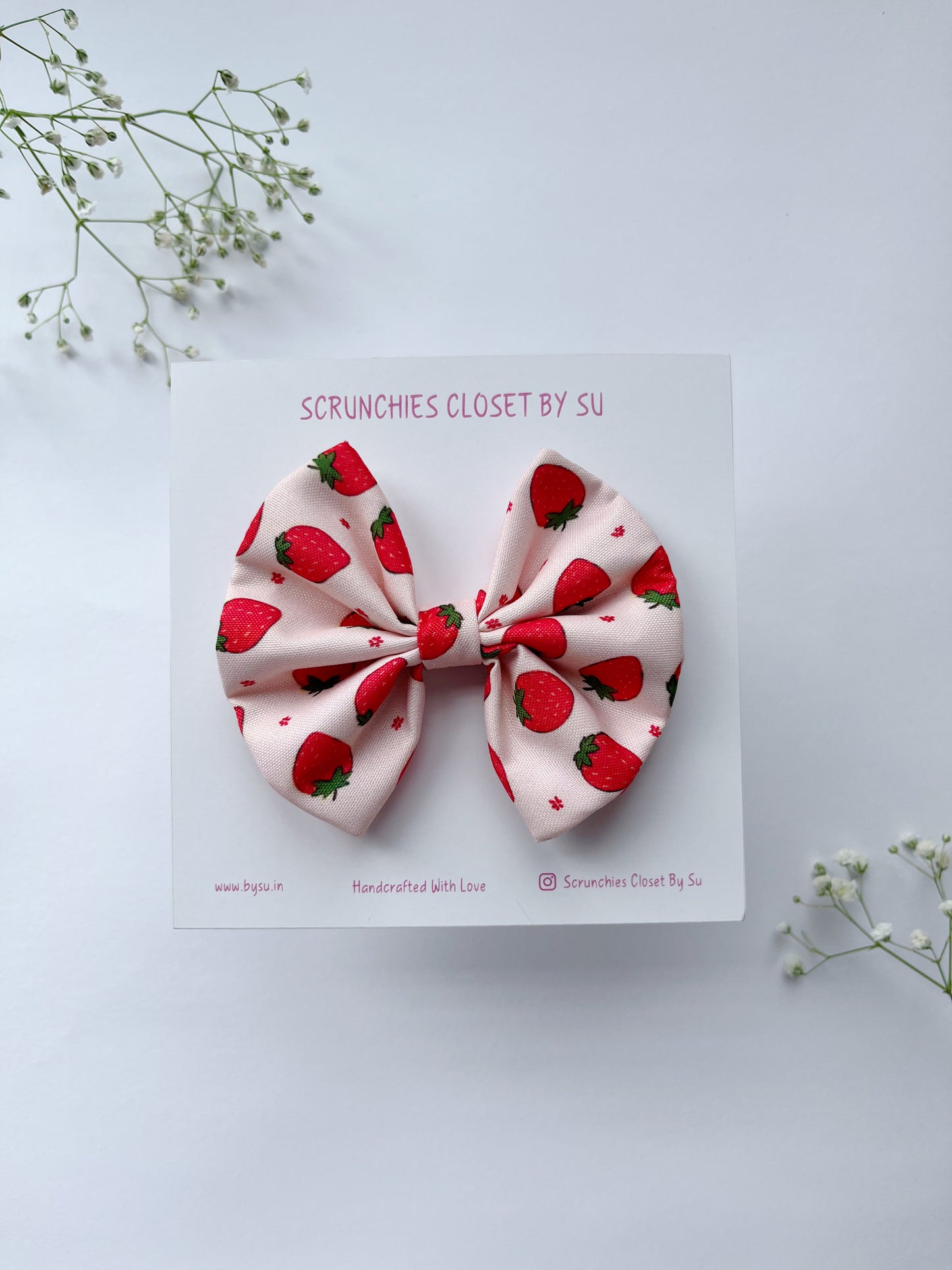 Strawberry Shortcake Classic Bow