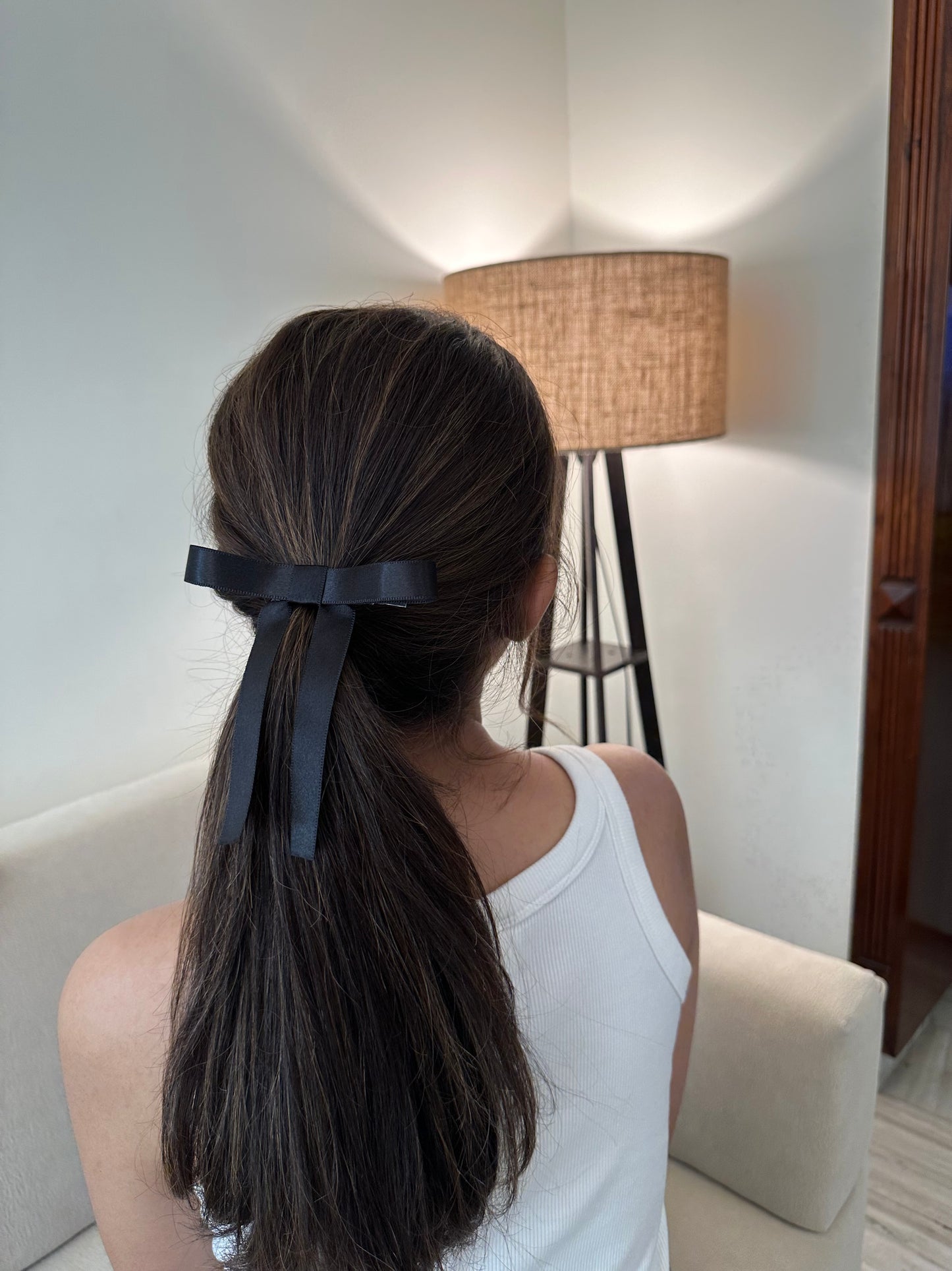 Ribbon Bow Clips