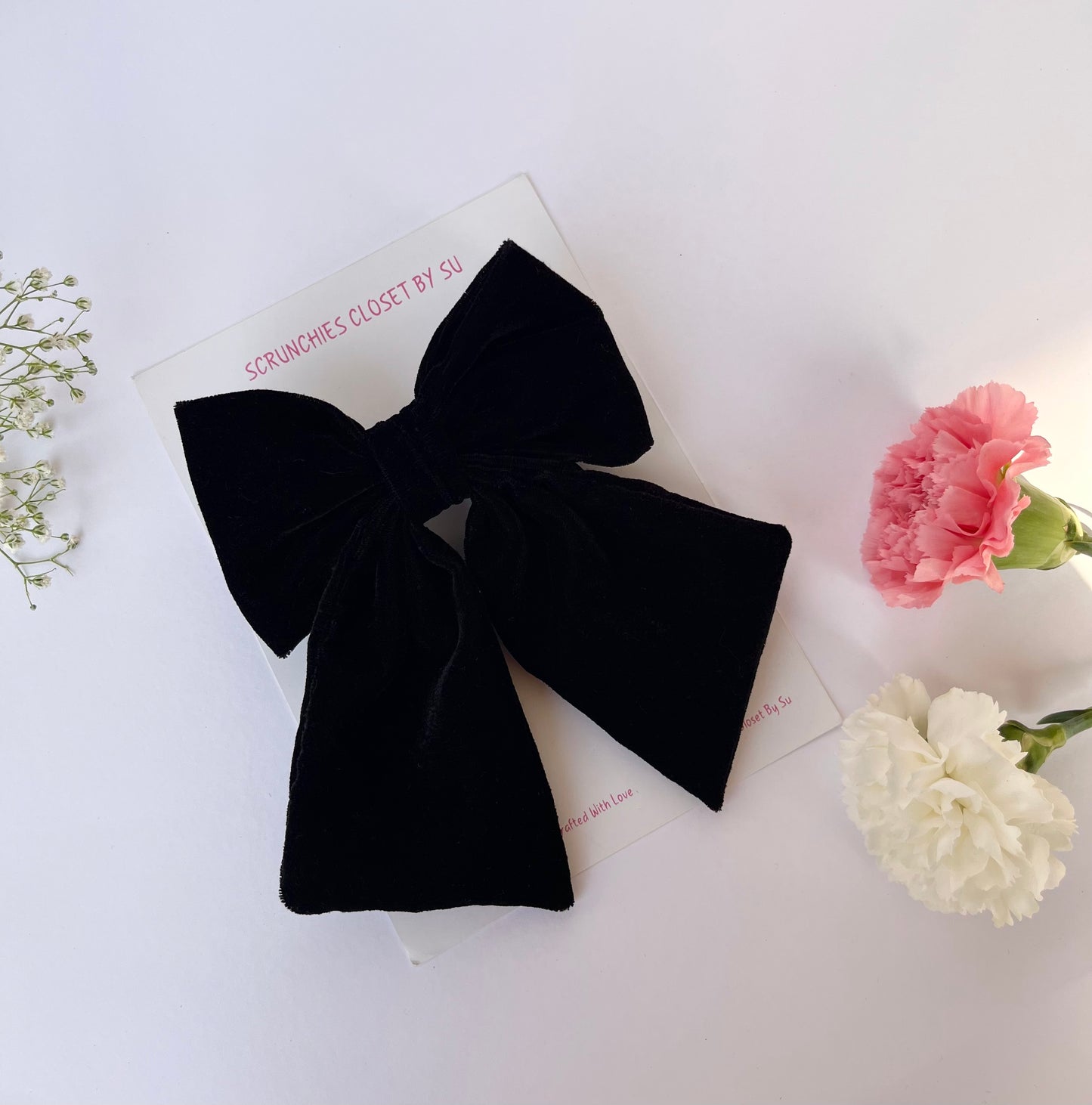 Black Velvet Tailbow
