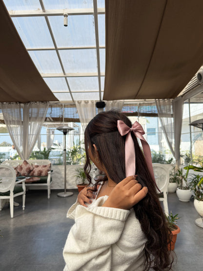 Ballet Pink Ribbon Bow