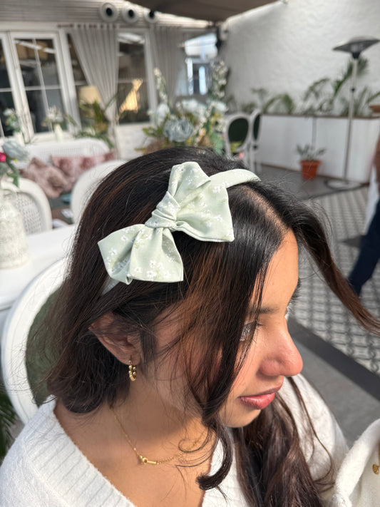 Sage Mist Bow Hairband