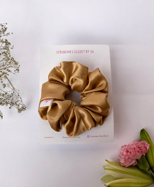 Olivia Satin Scrunchie