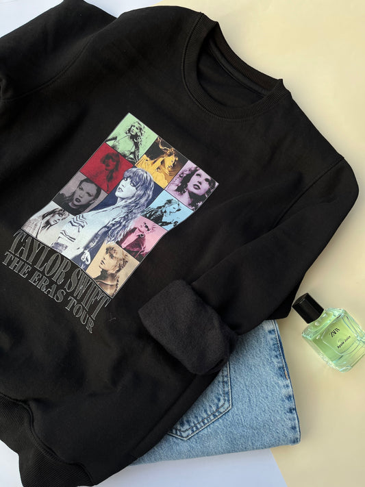 Black Taylor Swift Sweatshirt